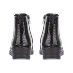 Bramble Ladies Boots (Size 4) - Black Croc_7929769_3