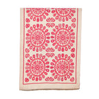 Closeout Deal Super Soft Shawl (One Size) - Red Based with Multi Flowers