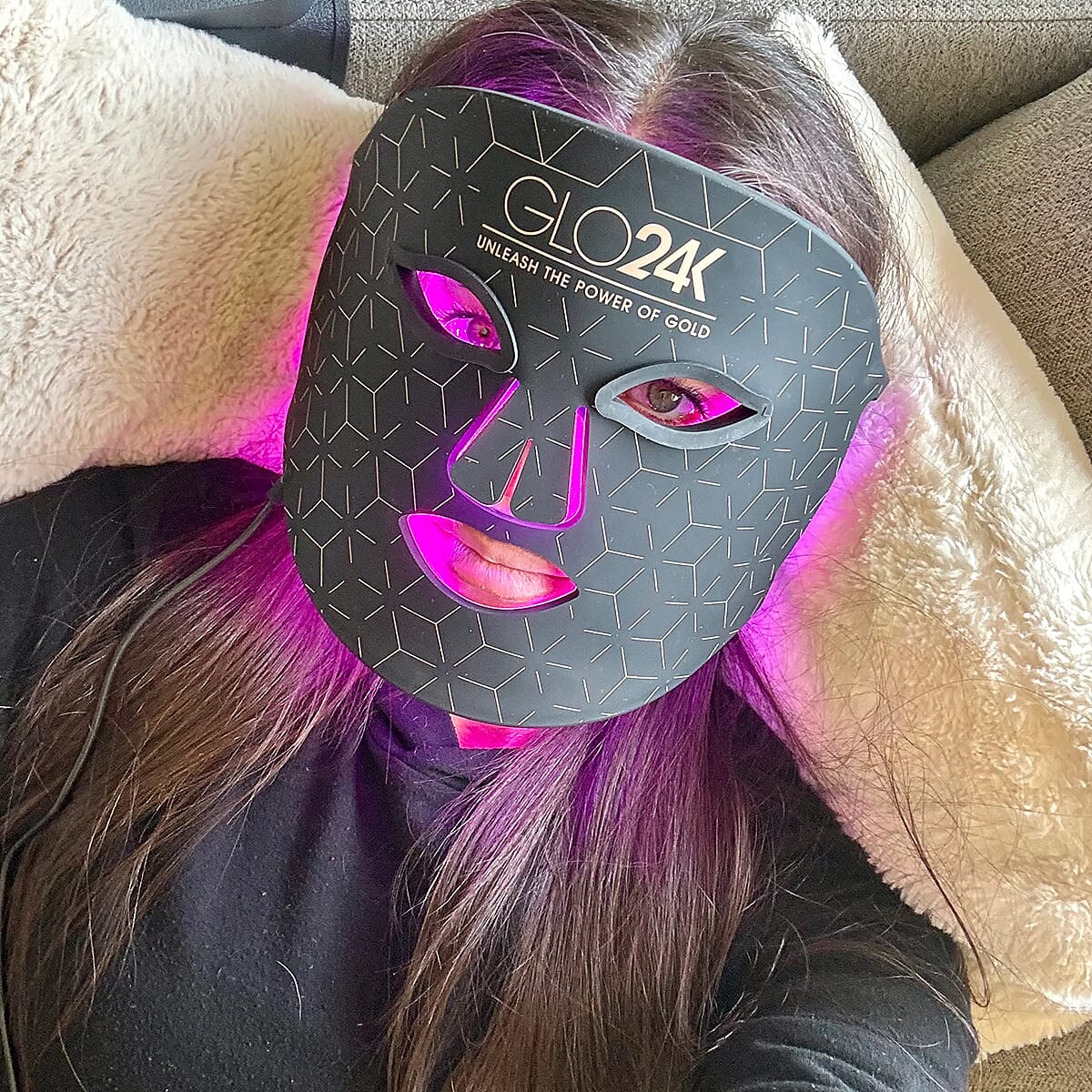 Glo24K BIGGEST DEAL - 7 Colour LED Photon Rejuvenation Super Mask - Lifetime Warranty