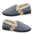 Jo & Joe Ladies Slipper (Size 6) - Grey & Brown
