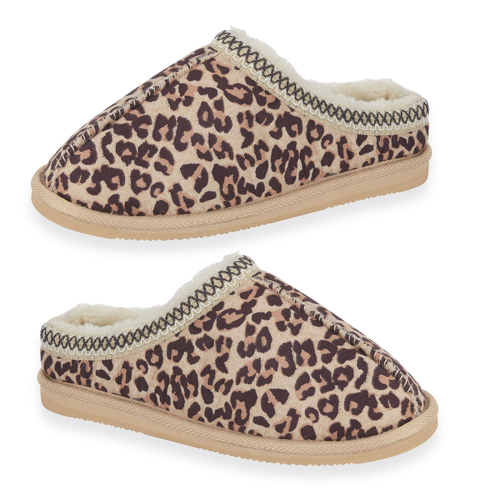 Jo & Joe Ladies Slipper (Size 4) - Leopard_7959322
