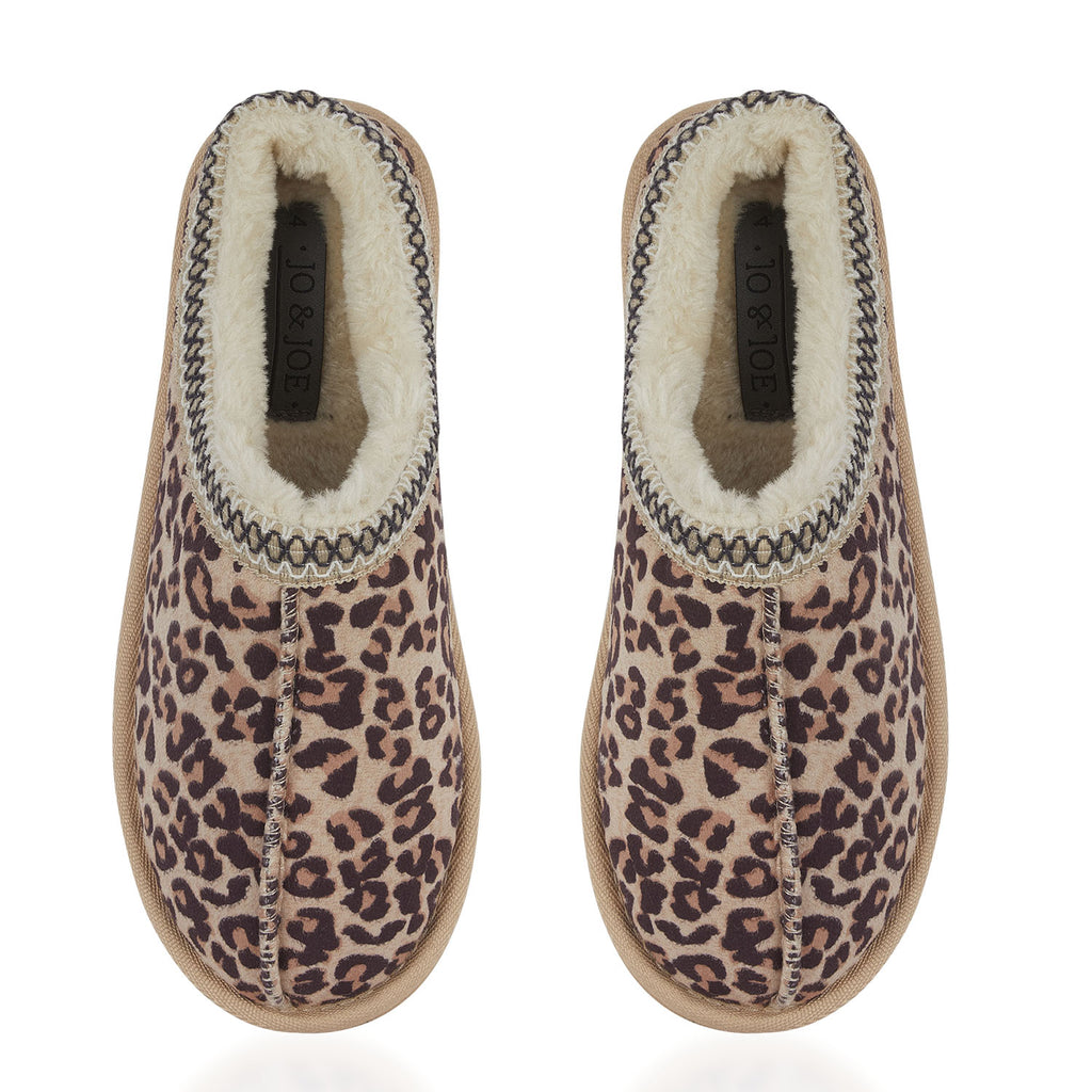 Jo & Joe Ladies Slipper (Size 4) - Leopard_7959322_1