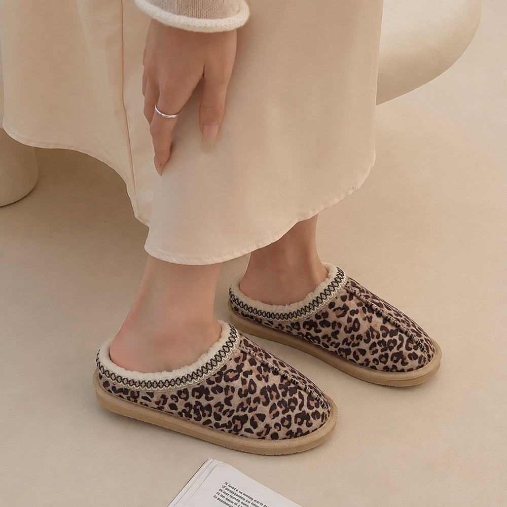 Jo & Joe Ladies Slipper (Size 6) - Leopard_7959324_1