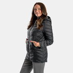 Classic Polyamide Coat - Black_7964168_1