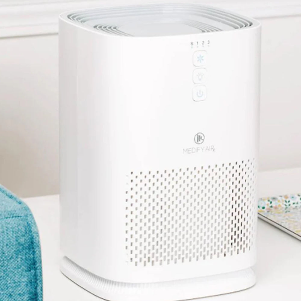 Air Purifier (Size 19x19 cm) - White_7964741