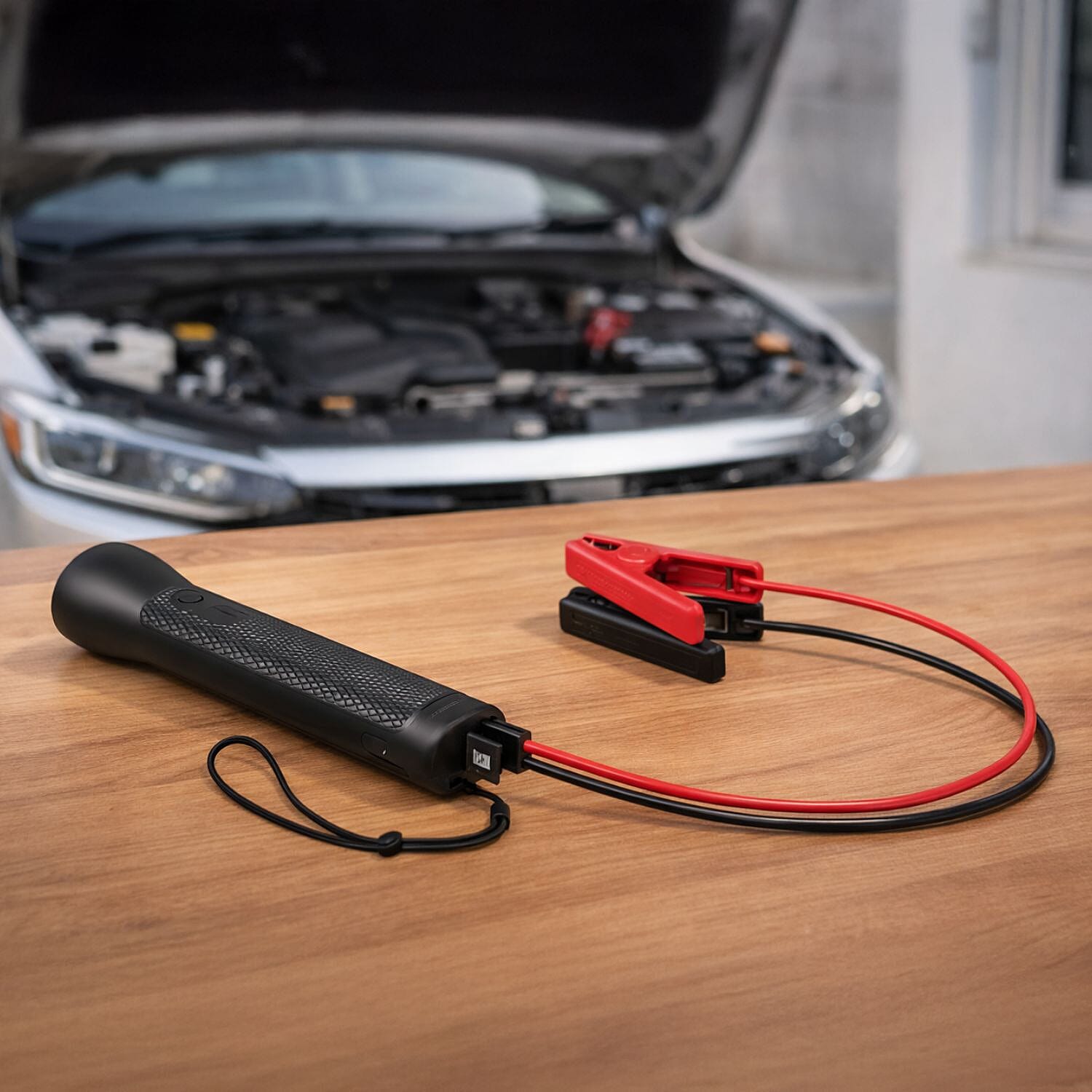 MOPHIE Powerstation Go Rugged Jump Starter & Portable Charger - 9,900mAh, USB A-C, 3.7v Internal Battery