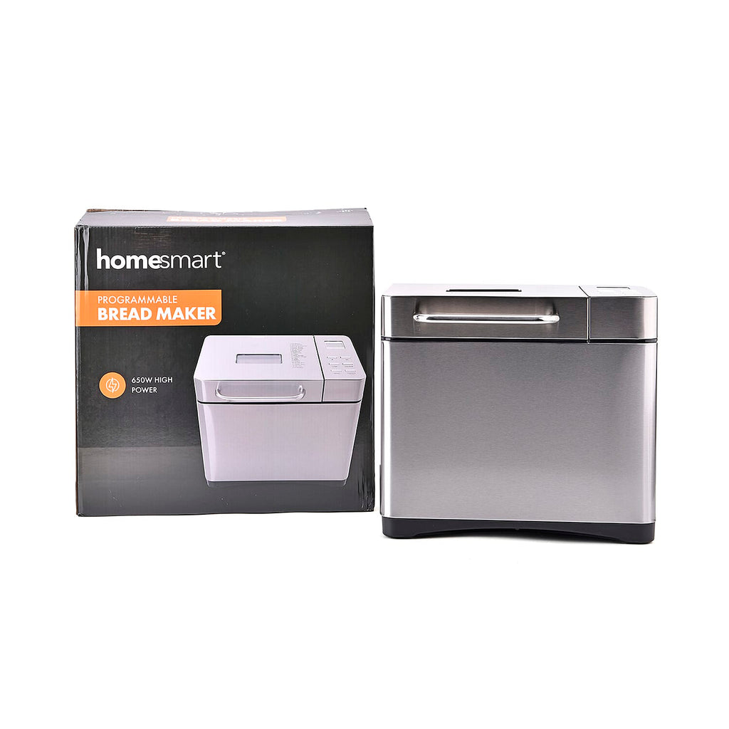 Homesmart 19 in 1 Automatic Bread Maker Machine with LCD - All Breads, Cakes, Jams, Yoghurts, Rice (15 hour Timer) - Non Stick Bowl