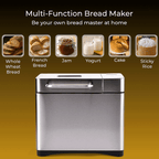 Homesmart 19 in 1 Automatic Bread Maker Machine with LCD - All Breads, Cakes, Jams, Yoghurts, Rice (15 hour Timer) - Non Stick Bowl