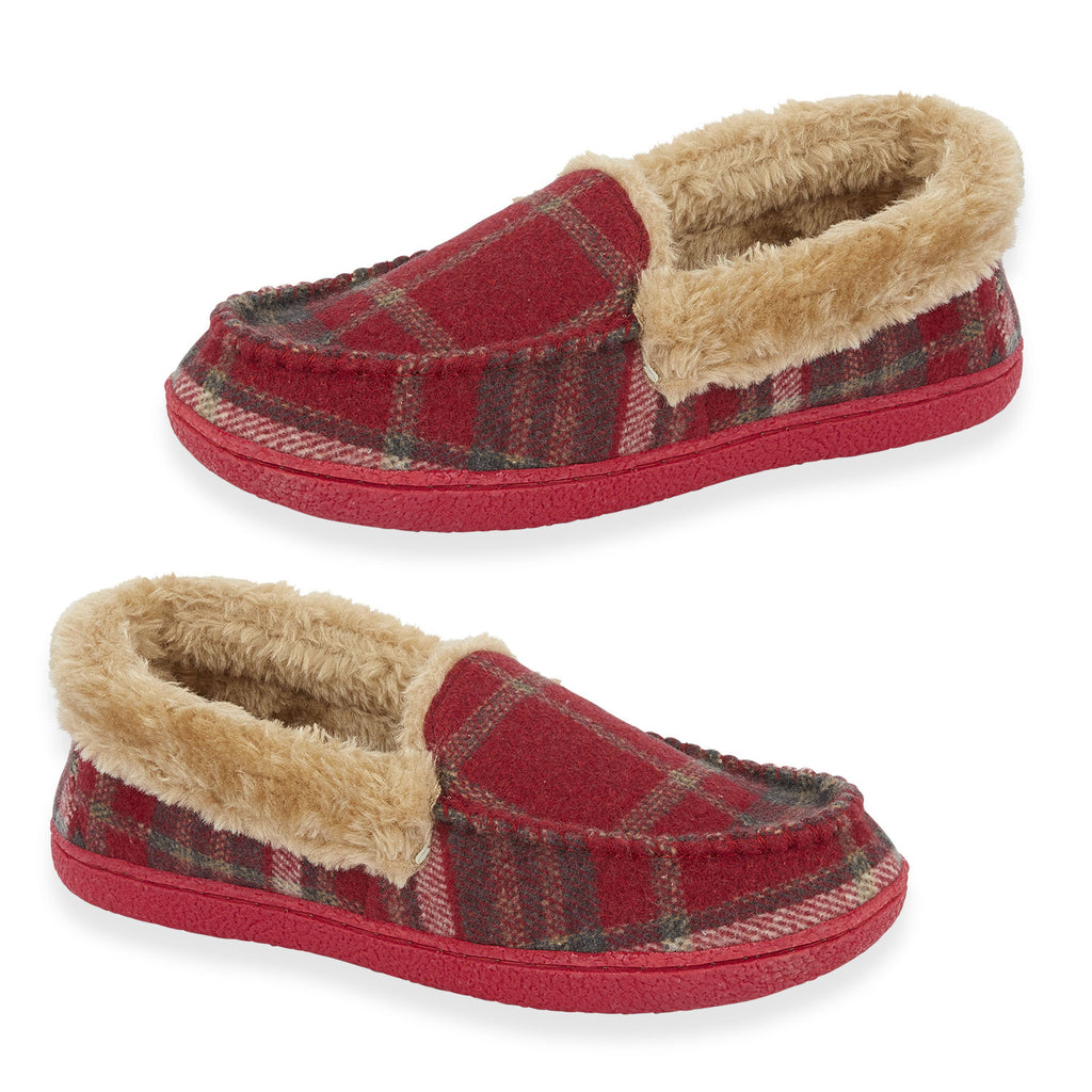 Jo & Joe PITLOCHRY Ladies Slipper (Size 7) - Red_7971689