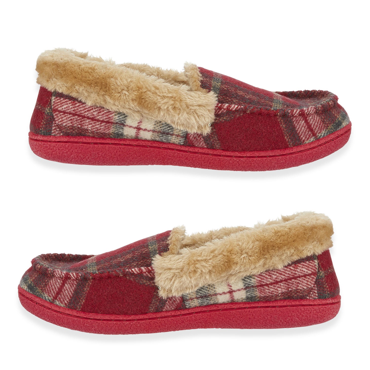 Jo & Joe PITLOCHRY Ladies Slipper (Size 7) - Red_7971689_1