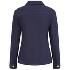 Emreco Stretch Jean-Style Jacket (Size 16) - Navy_7972840_3