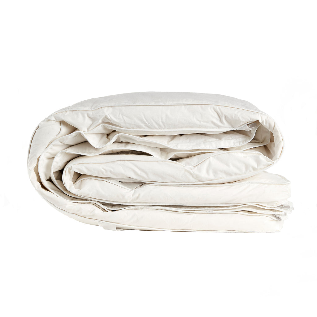 Duck Feather & Down Dual Layer Mattress Topper (Size Single) - White_7974415