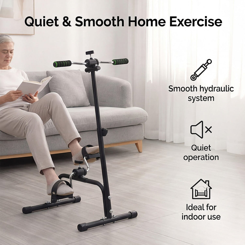SOULSMART Indoor Multifunction Exercise Bike - Black
