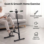 SOULSMART Indoor Multifunction Exercise Bike - Black