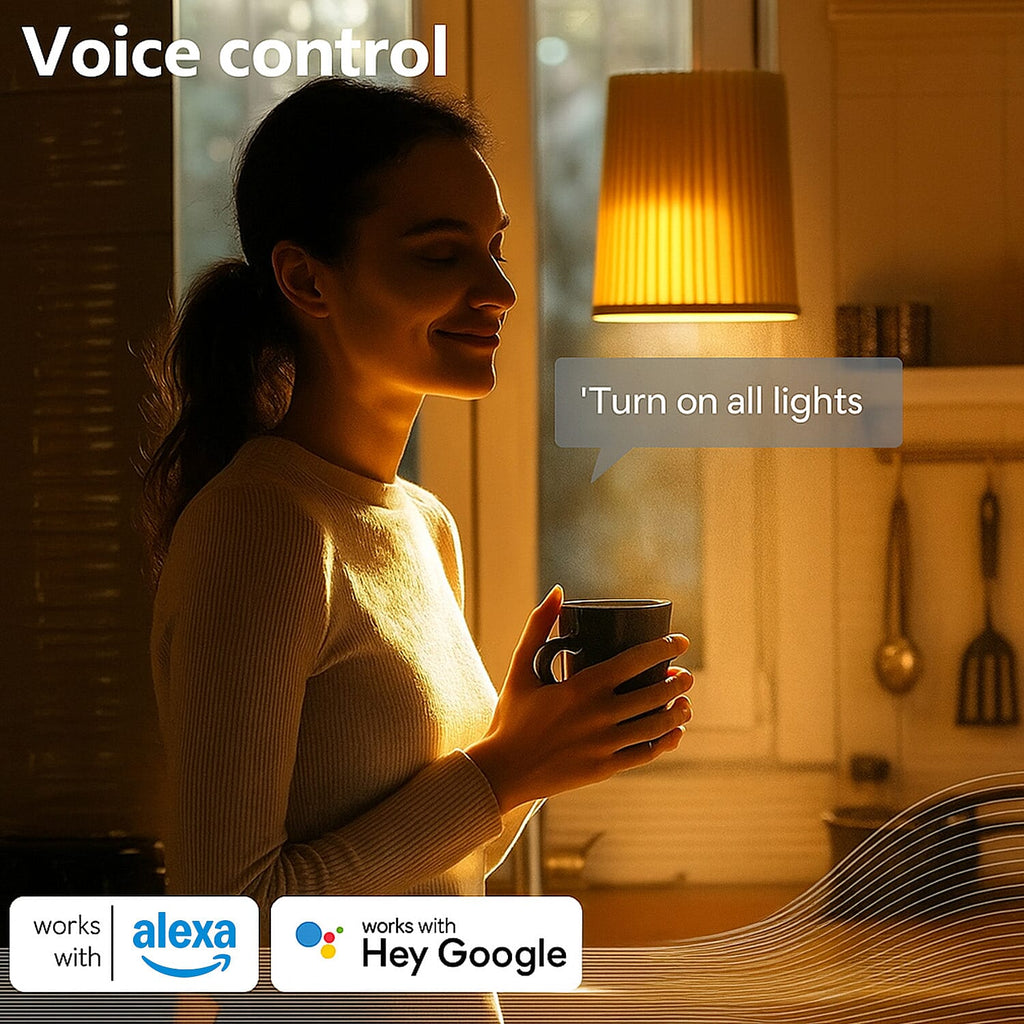 Alpina Smart Wi-Fi E14 LED Bulb (5W) - Voice and App Controlled Lighting