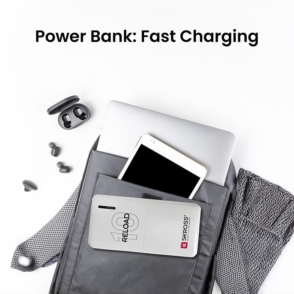 Skross 10000Mah Powerbank - White