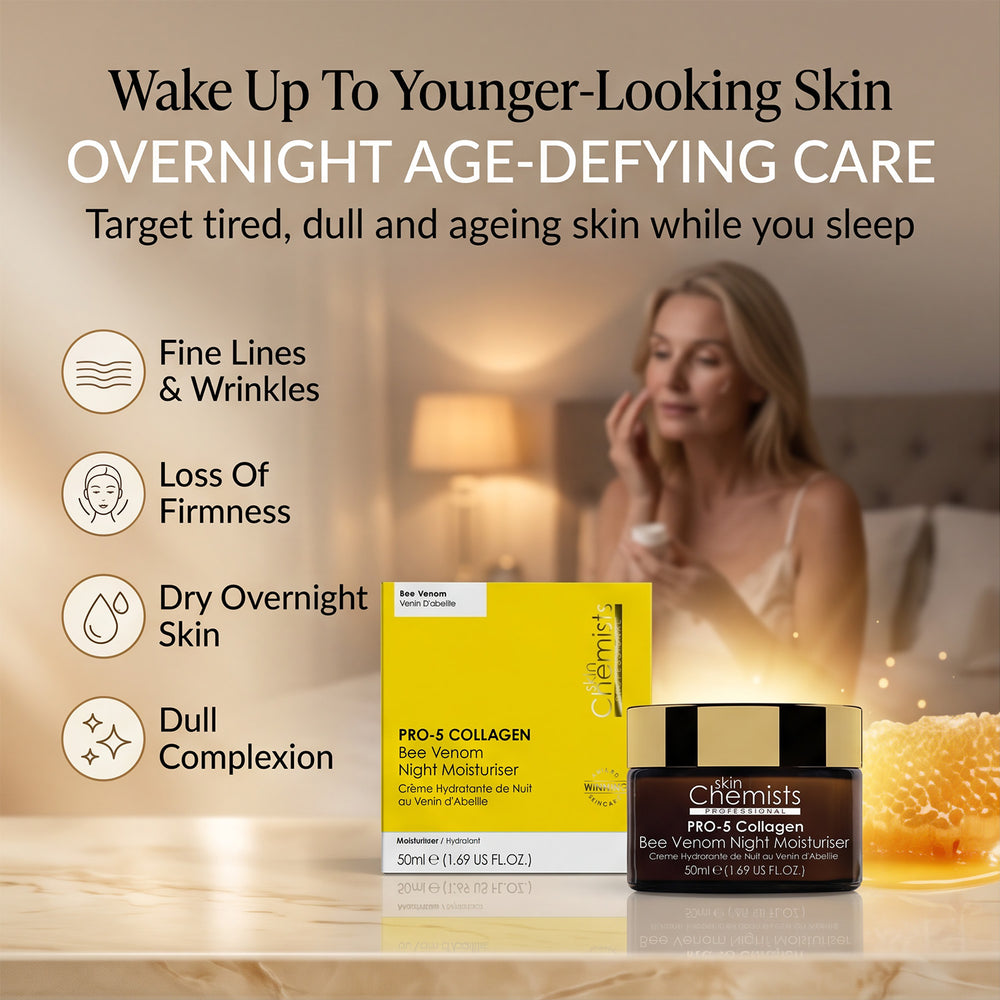 SkinChemists Advanced Bee Venom Night Moisturiser - 50ml