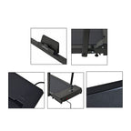 SOULSMART Treadmill with Handle - Black