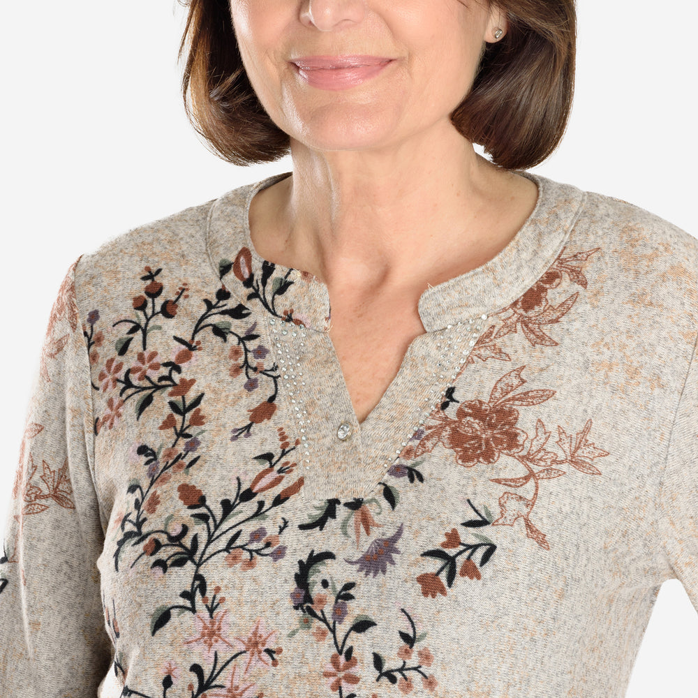 Sugar Crisp  Blouse - Brown_7986540_3