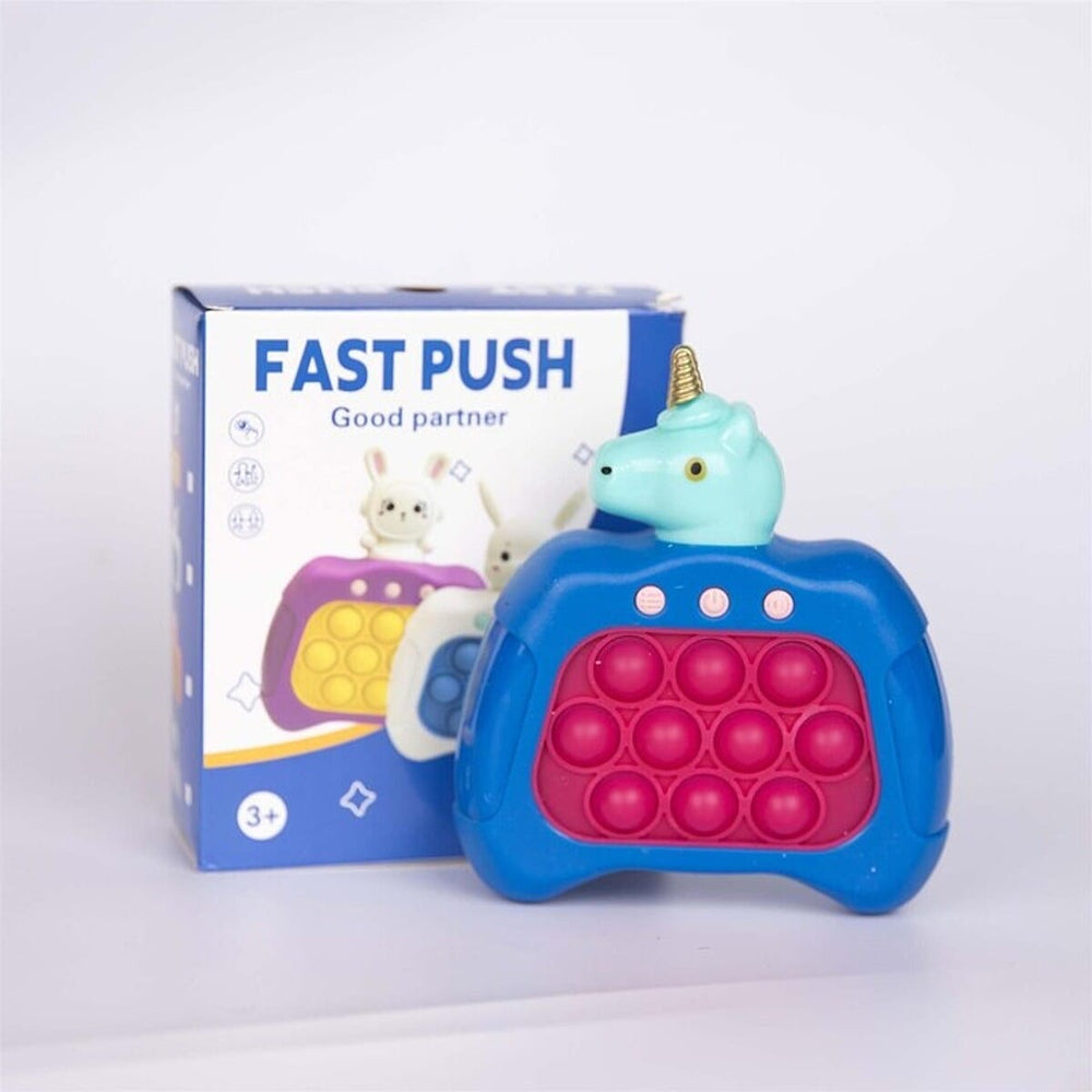 Memory Enhancement Fast Push Toy - Blue