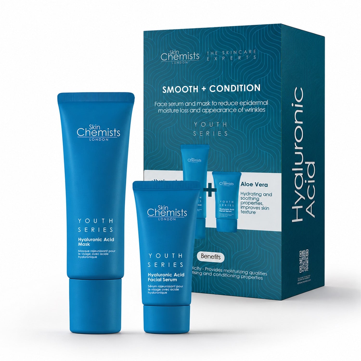 SkinChemists Hyaluronic Acid Mask and Facial Serum Gift Set