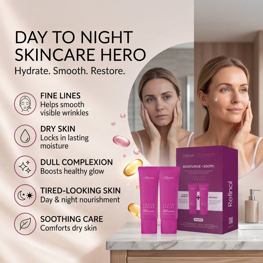 SkinChemists Retinol Day and Night Cream Gift Set