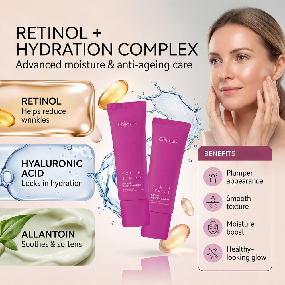 SkinChemists Retinol Day and Night Cream Gift Set