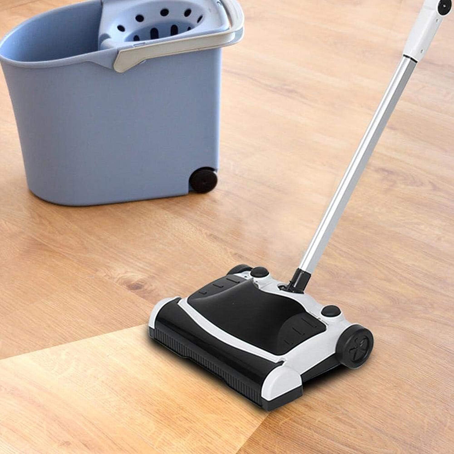 Homesmart Mop (Size - One Size) - Black & White & White