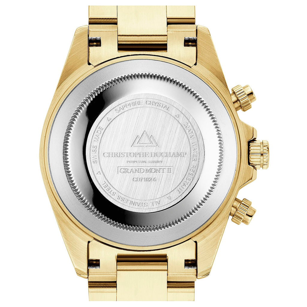 Swiss Mens Watch in Stainless Steel - Silver