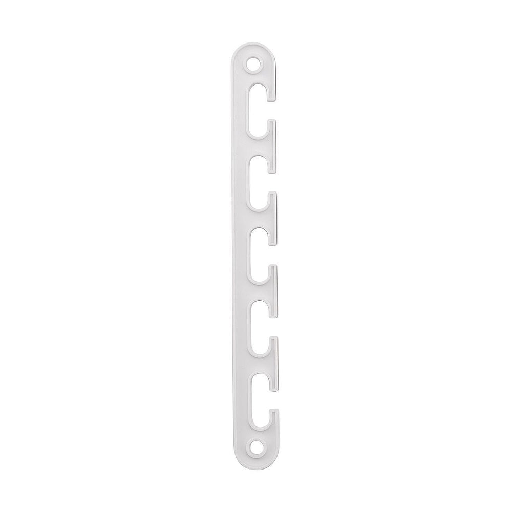 8 Piece Set - Space Saving Hanger (Size 10x7 cm) - White