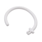8 Piece Set - Space Saving Hanger (Size 10x7 cm) - White