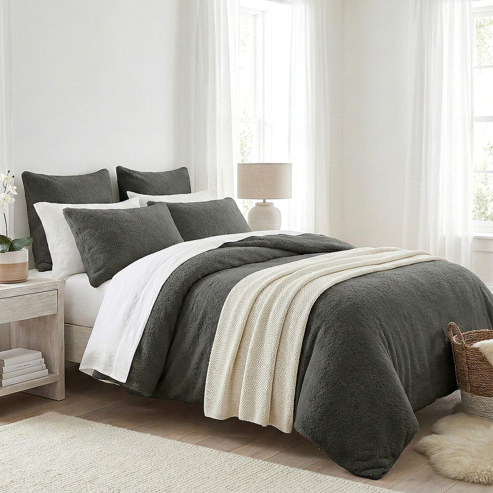 Comforter and Duvet - Charcoal