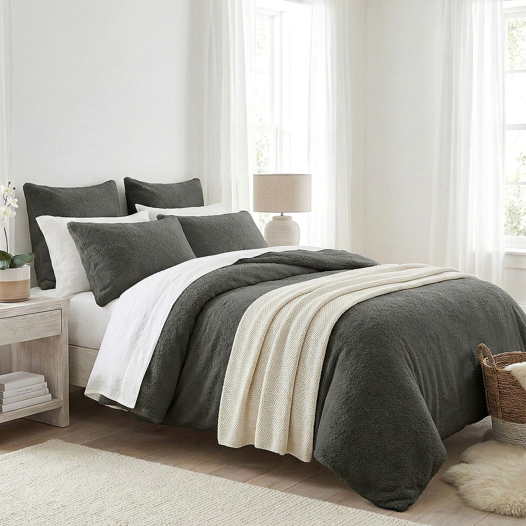 Comforter and Duvet - Charcoal