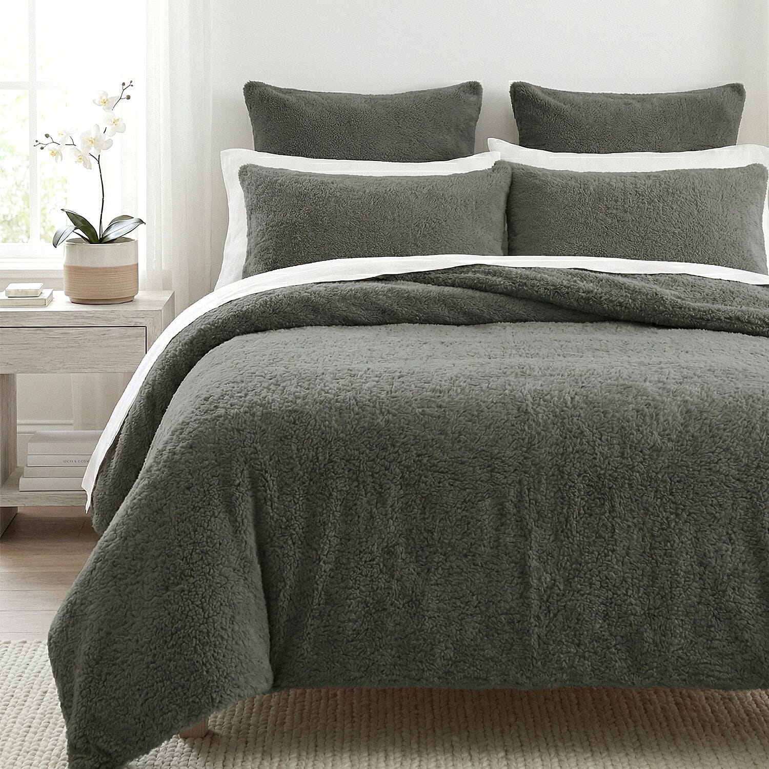 Comforter and Duvet - Charcoal