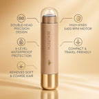 BEAUTECH - Double Head Hair Remover - 6-Level Waterproof, High-Speed & Type-C Rechargeable