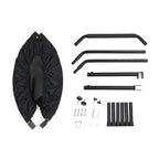 Soulsmart Foldable Trampoline - Max weight 100Kg, 100cm dia x 26.5 HeightBlack