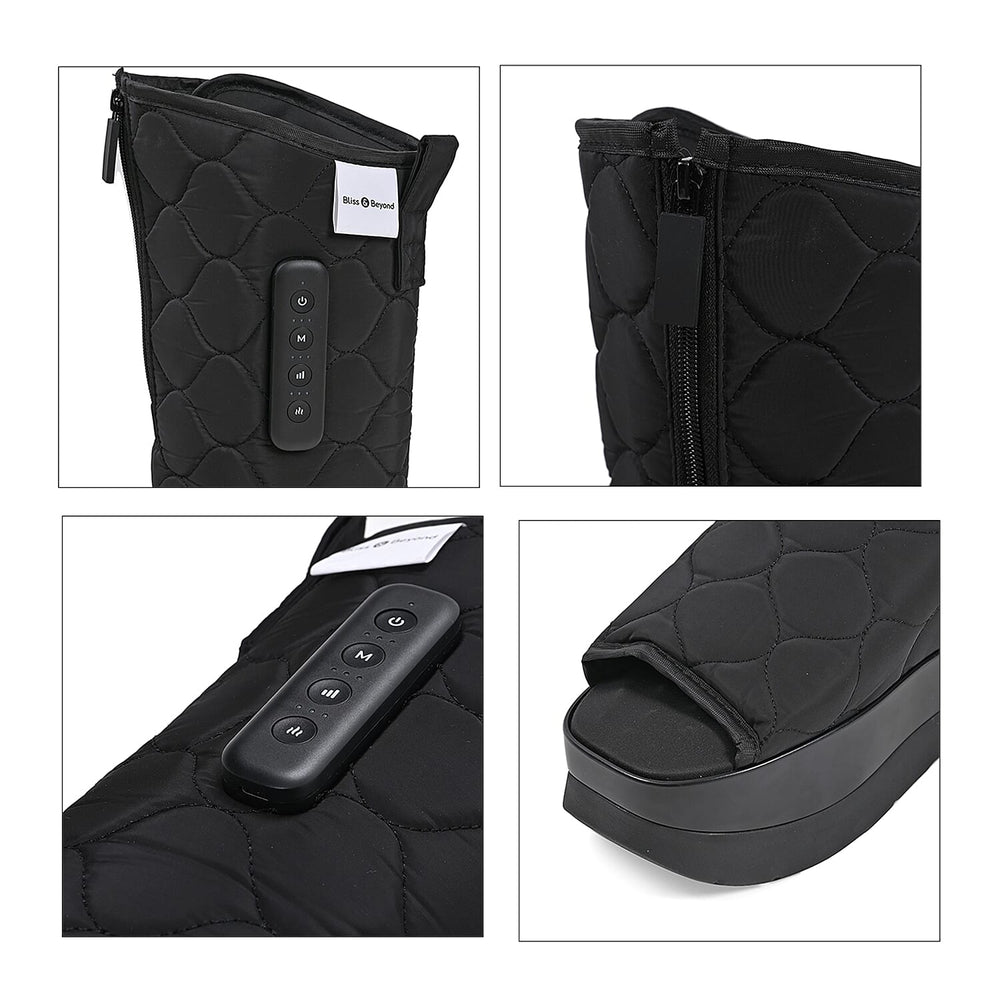 Bliss - Beyond Compression Massager Boots with 3 Heat Modes - 3 Airbag Intensity Settings