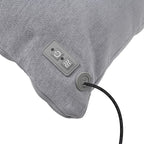 Soul Smart Heated Vibrating Back Massager (Power 18W) - Light Grey