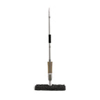 4-in1 Spray Mop - Including- Double Sided Mop Pad, Window Cleaning Head, Broom Head and Dustpan, 400ml Water Tank