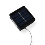 Solar Ivy Leaf String Lights - Green Garland with 160 Warm White LEDs & Rechargeable Battery (Included)