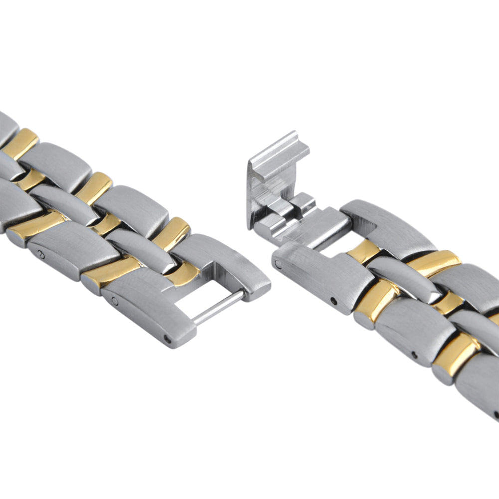 Krug Baümen Japanese Ladies Watch in Alloy - Silver Gold_8030117_5