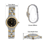 Krug Baümen Japanese Ladies Watch in Alloy - Silver Gold_8030118_5