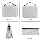 Crossbody Bag (Size - One Size) - Silver & Black_8030804_3