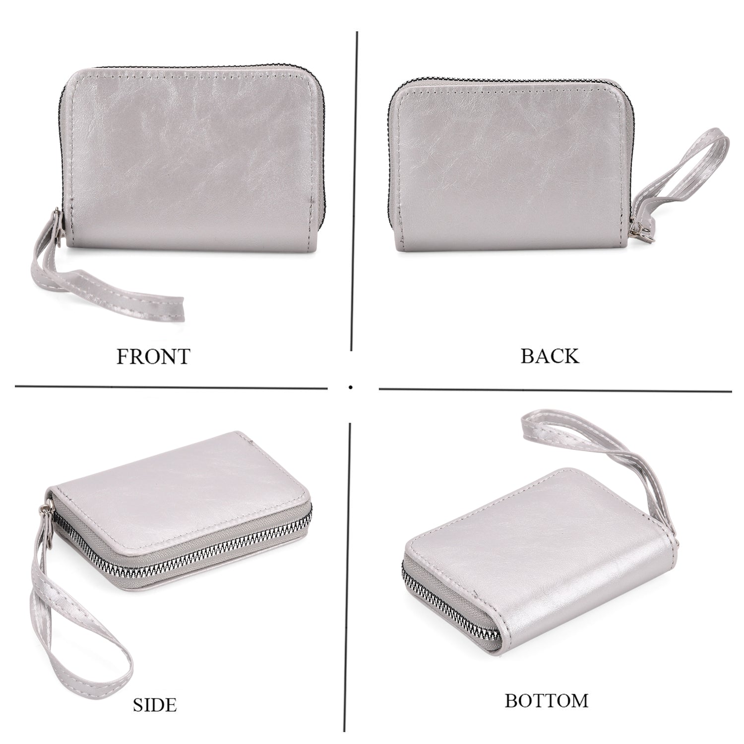 Crossbody Bag (Size - One Size) - Silver & Black_8030804_6