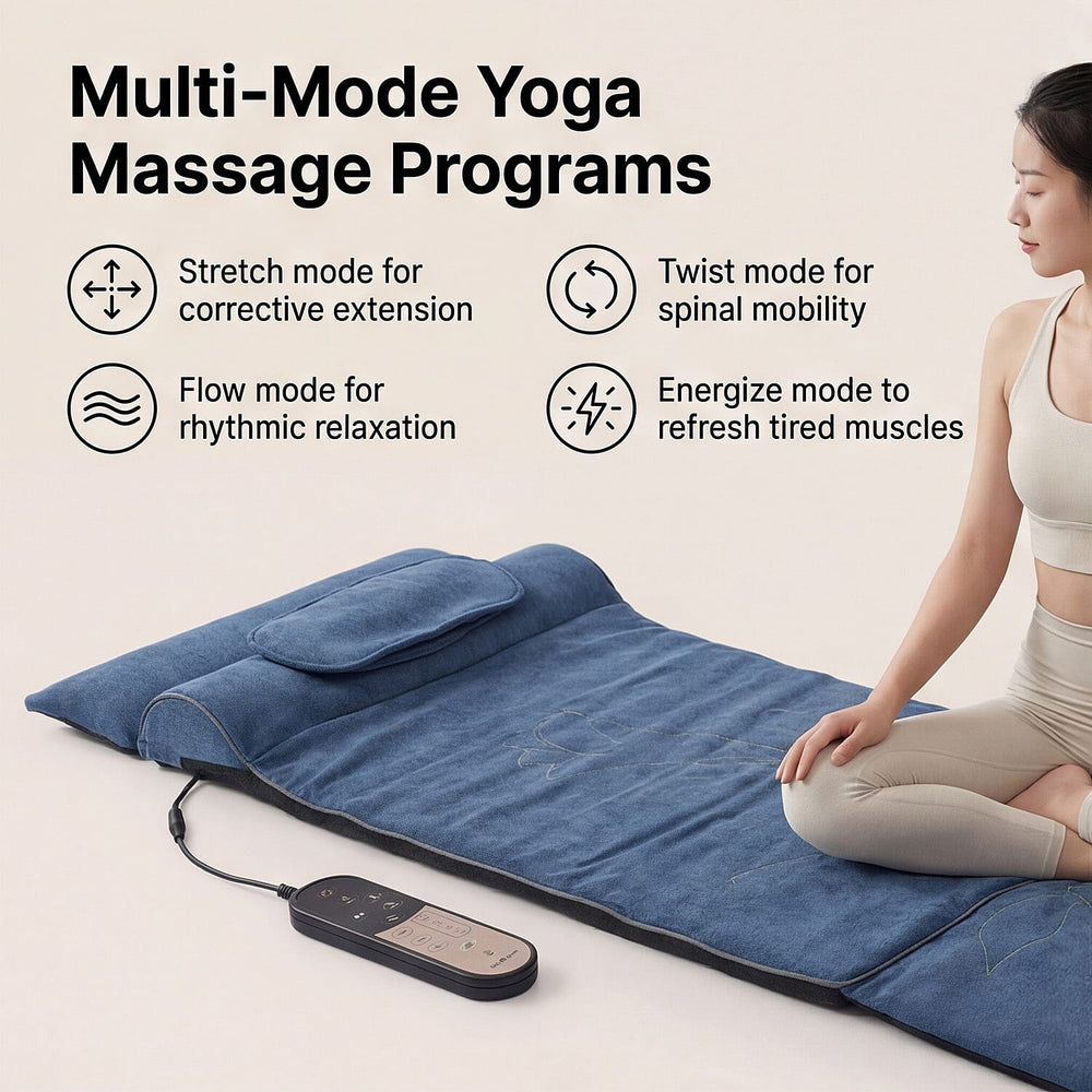 LOWEST EVER SPECIAL PRICE - Bliss - Beyond - Full Body Massage Mat With 4 Full Body Massage Programs