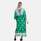 & Maisi Printed Maxi (Size - One Size) - Green & Green