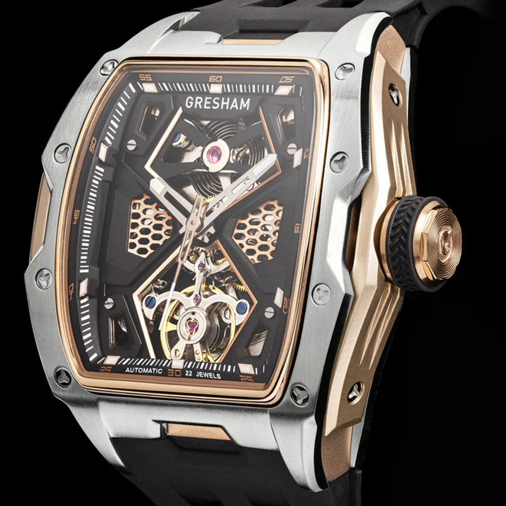 Gresham Automatic Mens Watch in Rubber_8032845_1