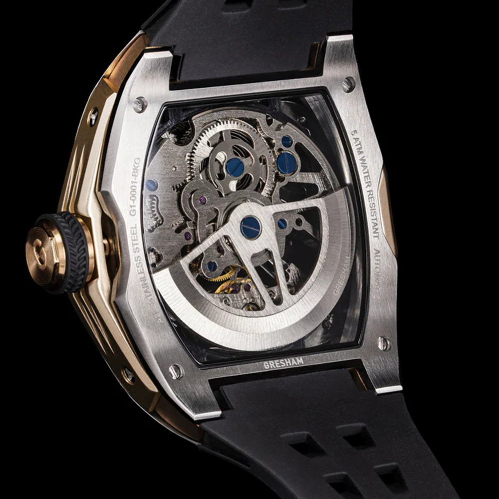 Gresham Automatic Mens Watch in Rubber_8032845_3