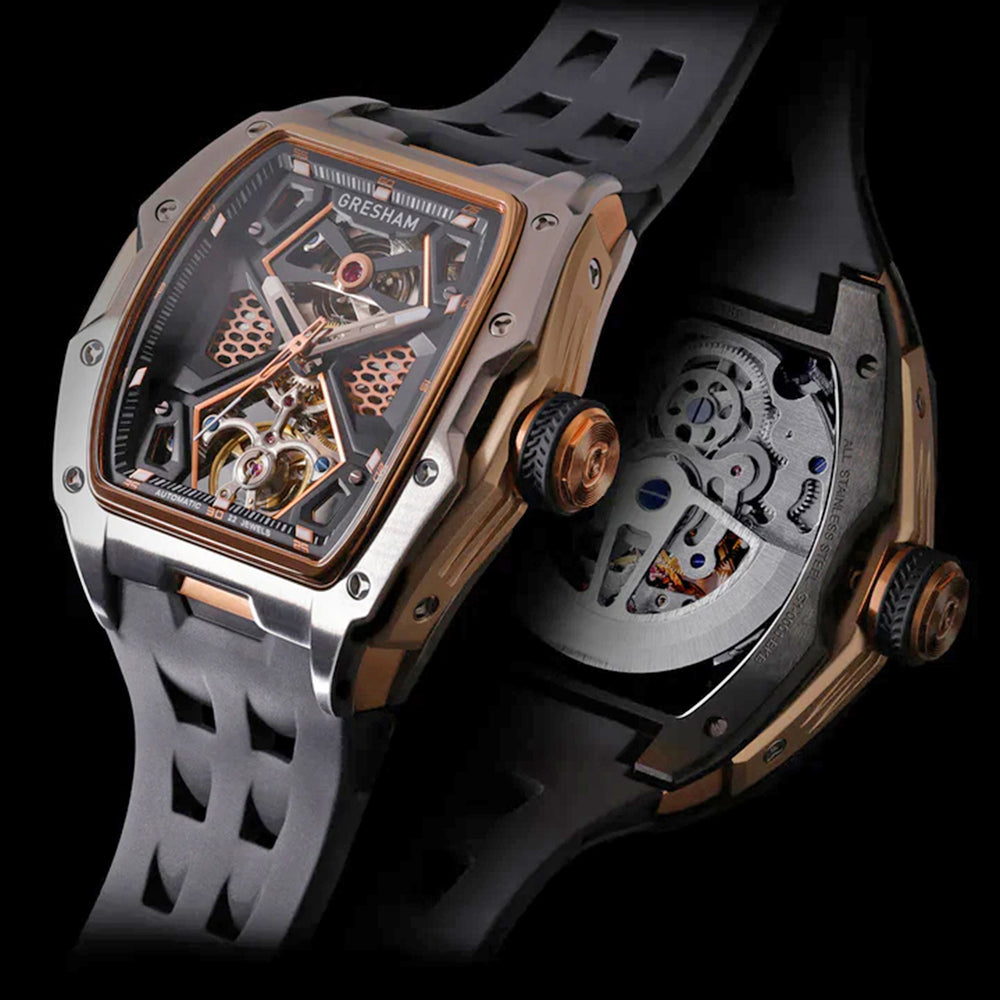 Gresham Automatic Mens Watch in Rubber_8032845_4