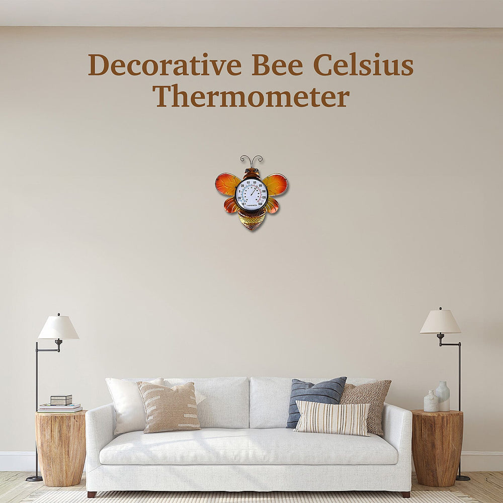 Decorative Bee Celsius Thermometer